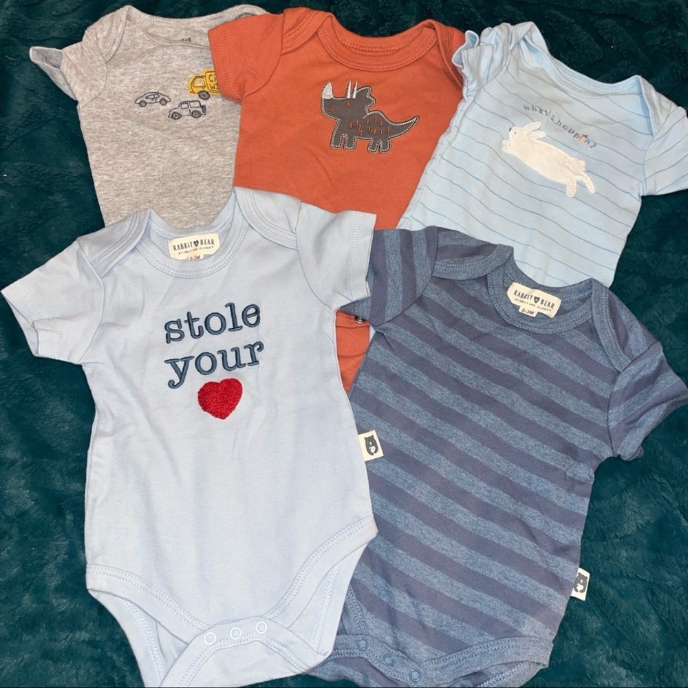 Assorted Baby One Pieces Set
